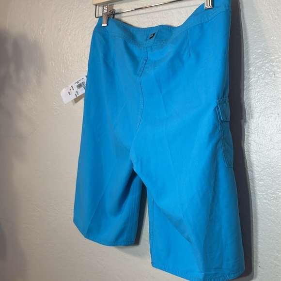 NWT $45 QUIKSILVER Boys Youth 19" Everyday Board Short Turquoise Blue Sz 28/14 - Picture 14 of 15